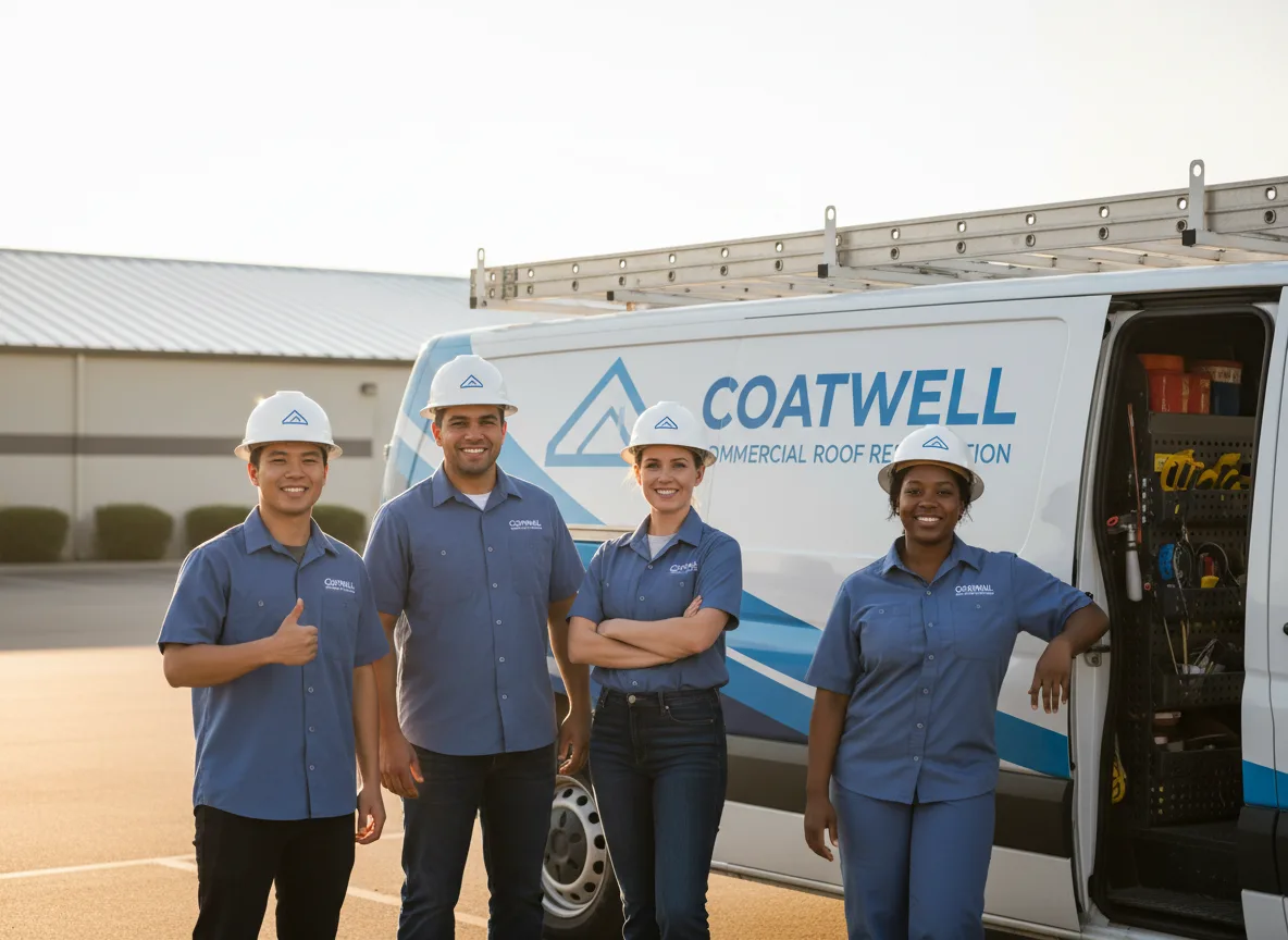 Commercial roof coating company in Bypro, KY